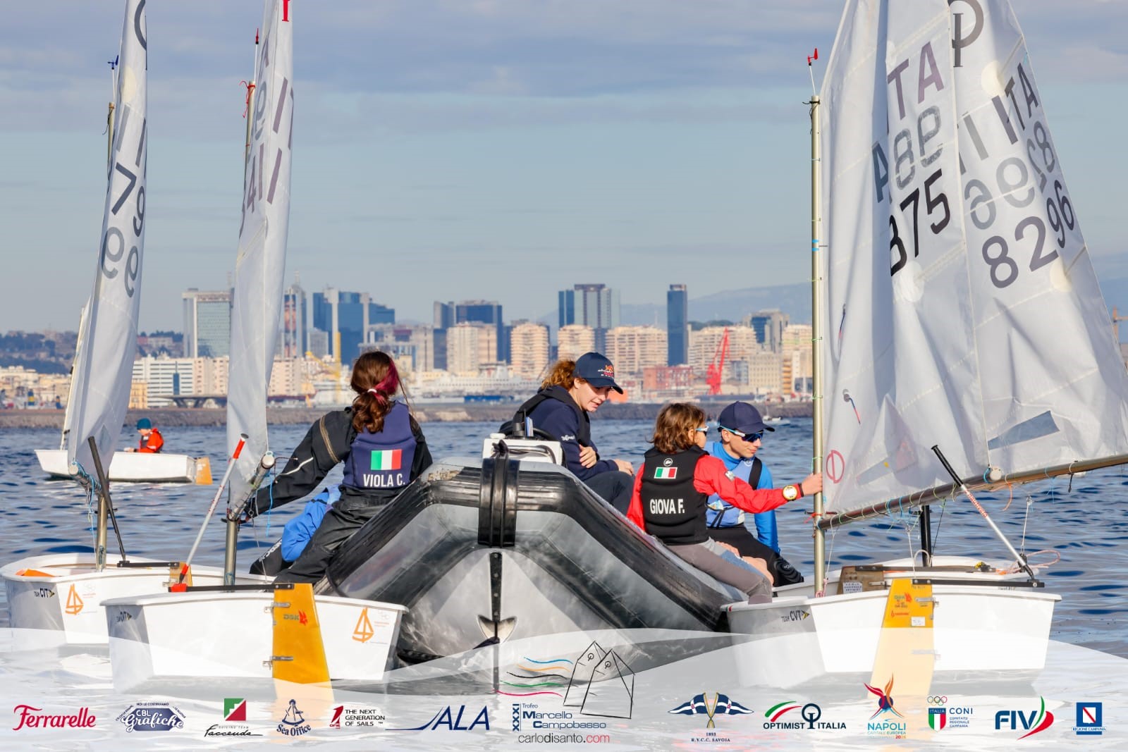 Coach Alexandra Stalder, Coach Sail Rib on Garda Lake